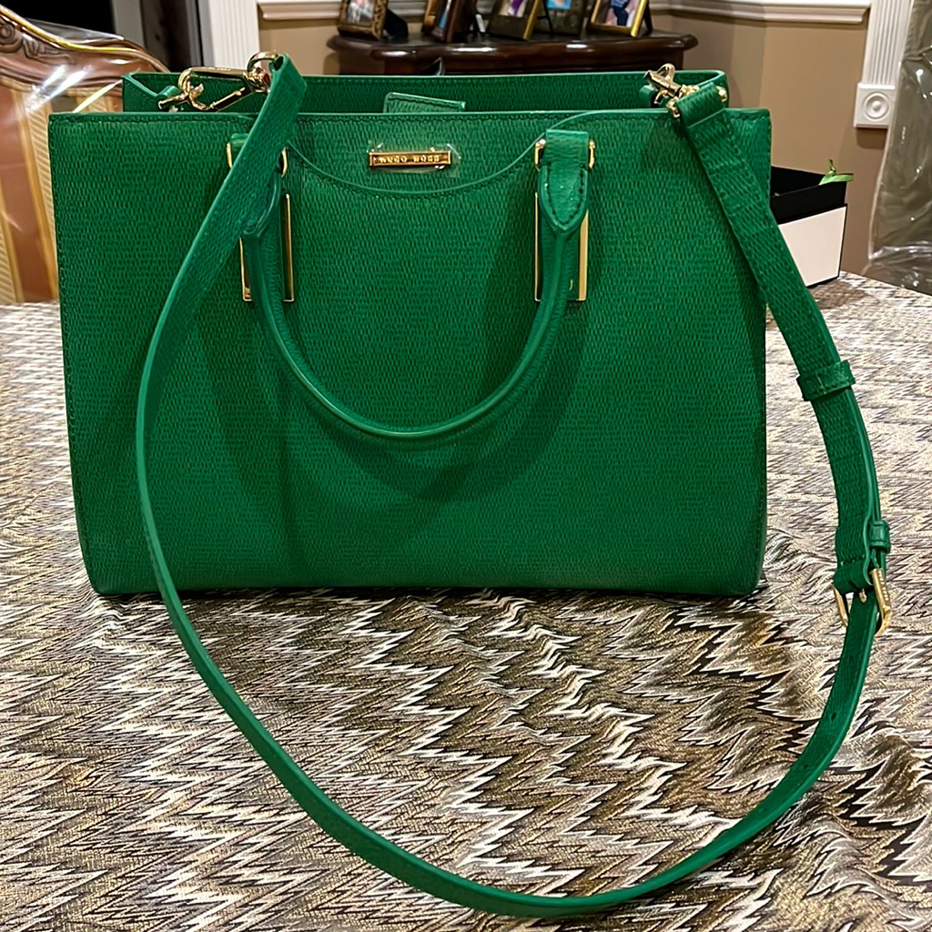 Hugo Boss Tote Authentic Brand New Emerald Green